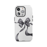 Nœud en satin minuit