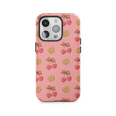 Grille en arc de cerisier