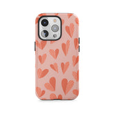 Gouttes de feuilles de corail