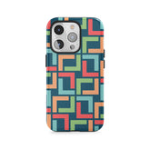 Labyrinthe de blocs rétro