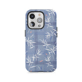 Brise de bambou indigo