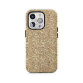 Texture du labyrinthe doré