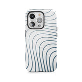 Rayures d'horizon incurvées