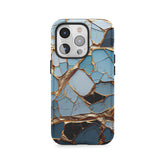 Mosaïque Kintsugi azur