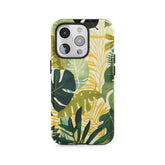 Feuilles lumineuses de la jungle