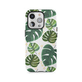 Motif Monstera en diamant