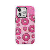 Beignets glacés roses