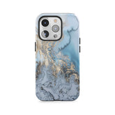 Marbre océanique givré