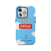 Mon téléphone dessin animé ciel