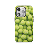 Balles de tennis au néon