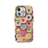 Chaos aux crayons de couleur