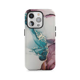 Veines d'encre de marbre