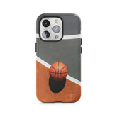 Ombre du terrain de basket-ball