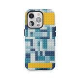 Mosaïque de blocs de pixels