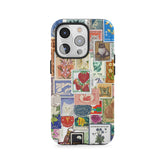 Collectionneur de timbres vintage