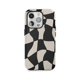 Tourbillon abstrait noir