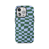 Grille de vagues émeraude