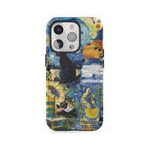 Collage de chat étoilé