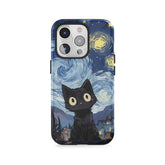 Chat aux yeux étoilés