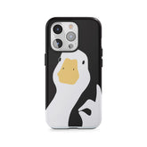 Regard d'oie suspect