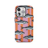 Courants roses saumonés