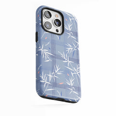 Brise de bambou indigo