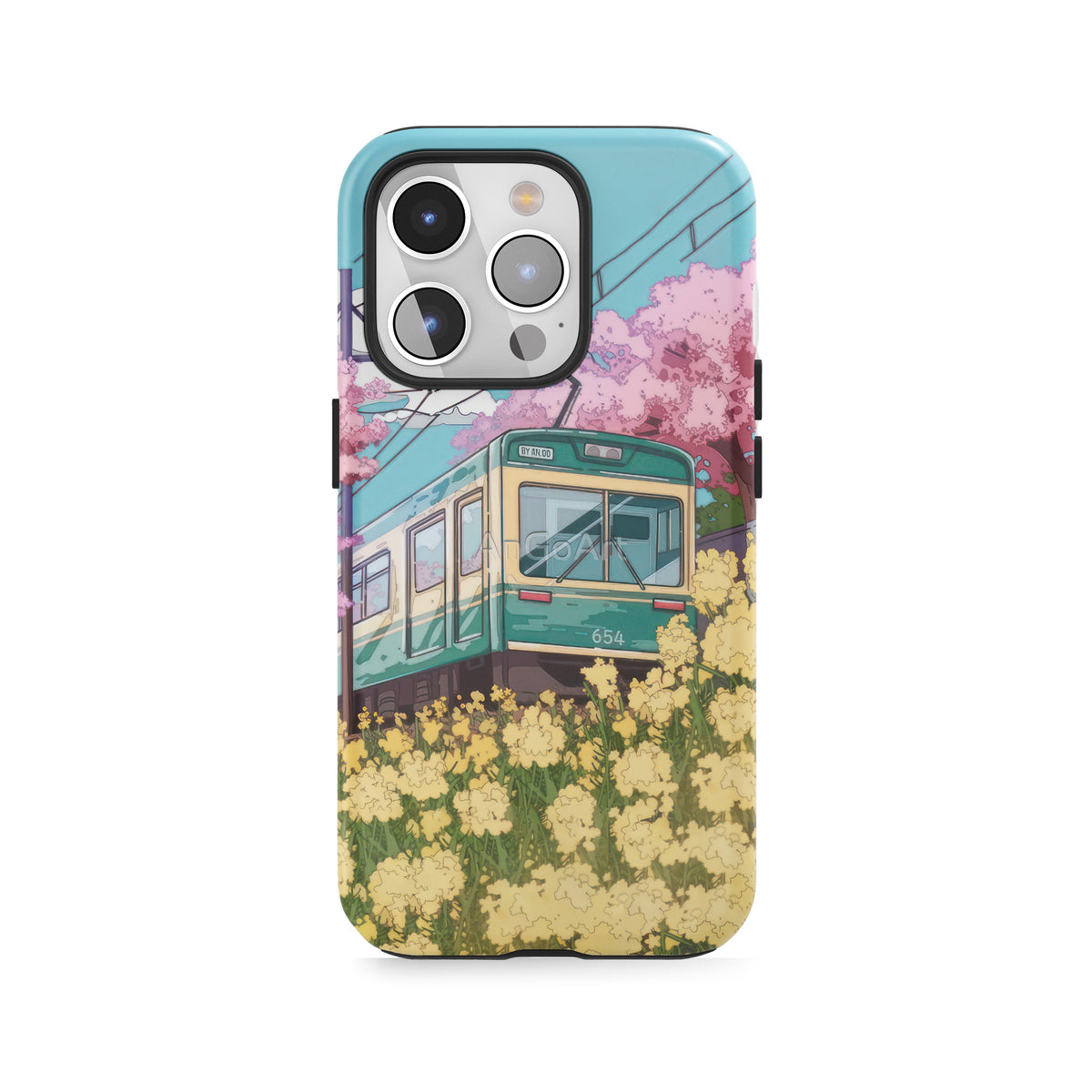 Voyage en train de printemps