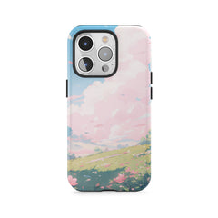 Paysage nuageux de Sakura