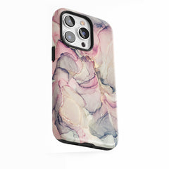 Agate rose fumée