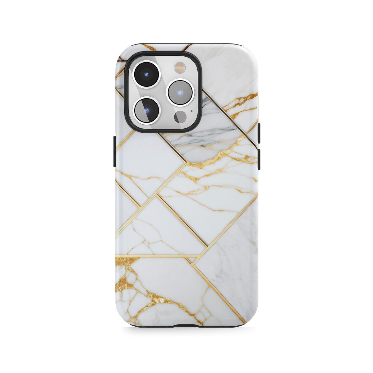 Lignes de luxe en marbre blanc