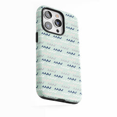 Motif des vagues de l'océan