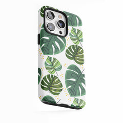 Motif Monstera en diamant