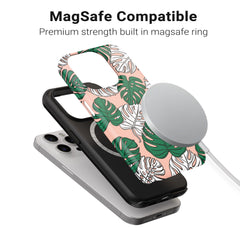 Mélange de corail Monstera