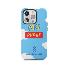 Mon téléphone dessin animé ciel