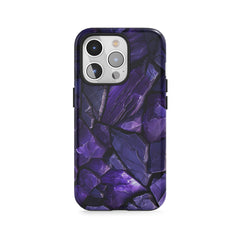 Éclats de cristal violet