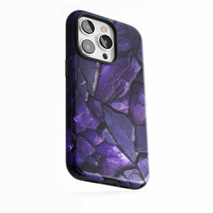 Éclats de cristal violet