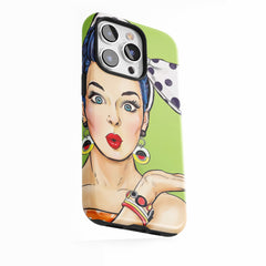 Fille surprise Pop Art