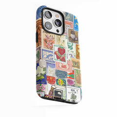 Collectionneur de timbres vintage