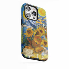 Nuit des tournesols inspirée de Van Gogh