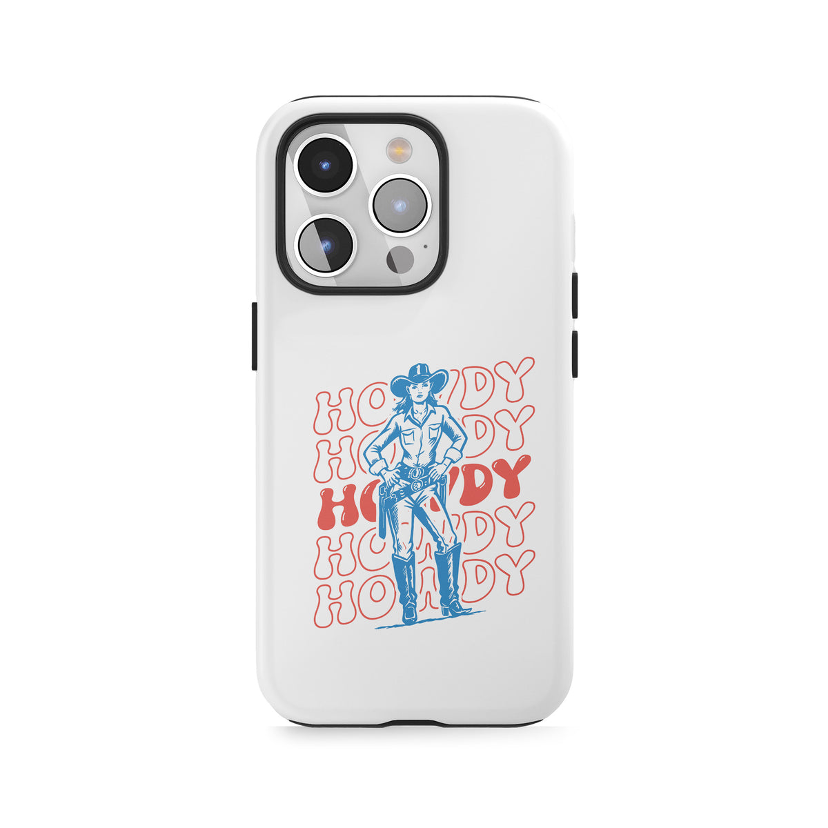 Rétro Howdy Cowgirl