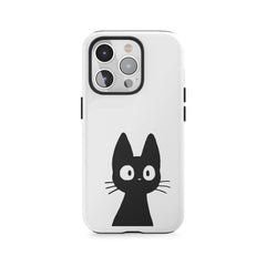 Chat noir pop minimaliste