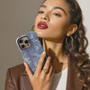 Brise de bambou indigo