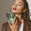 Motif Monstera en diamant